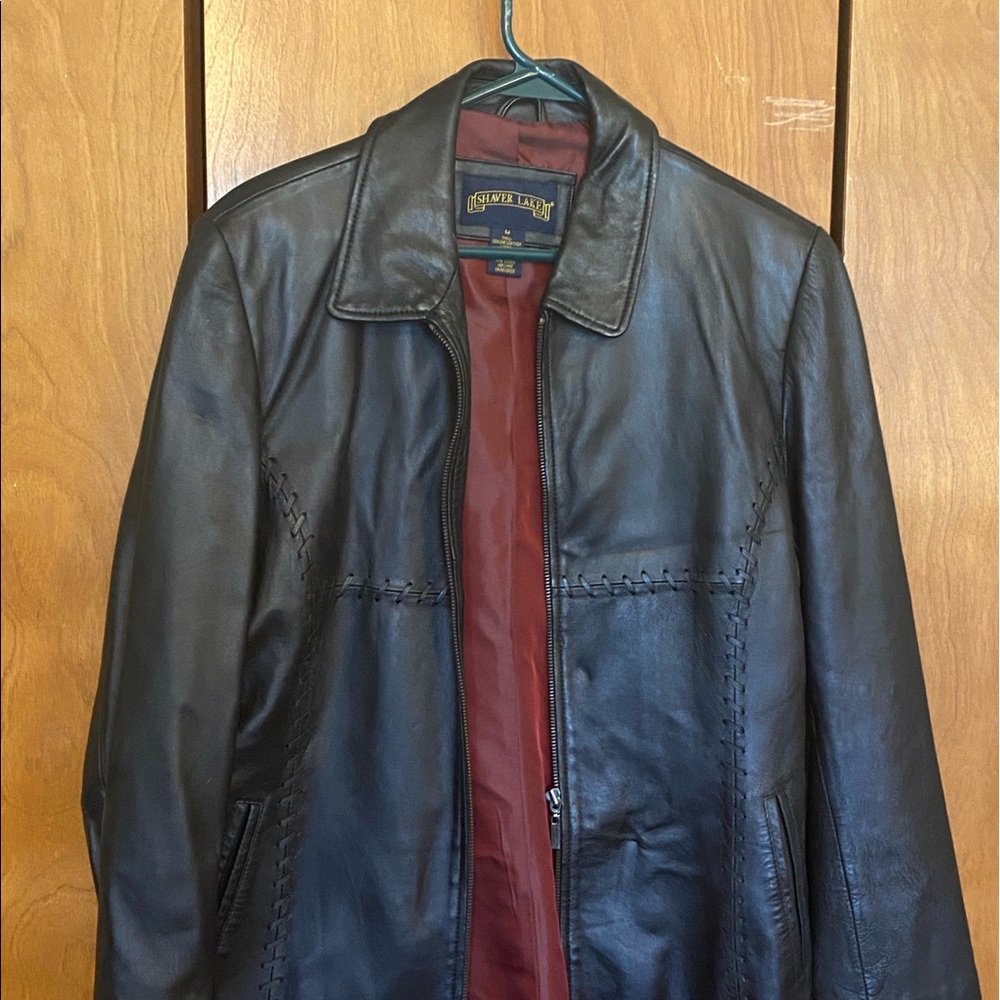 Shaver Lake Genuine leather jacket.